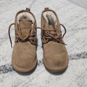 Cozy Brown Kids Boots